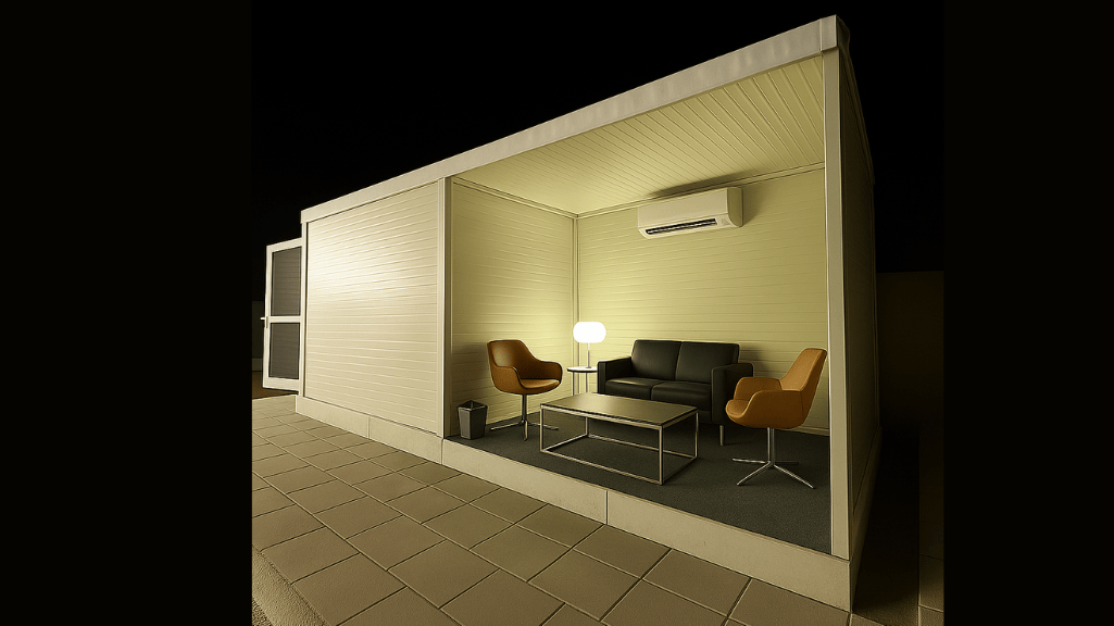 Modern Modular Cabin Exterior