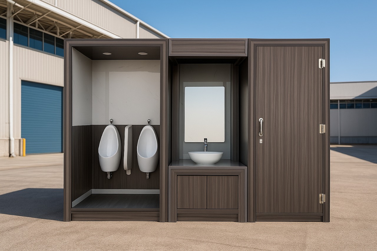 Flexible Flexiloo portable toilet solutions for long-term construction projects