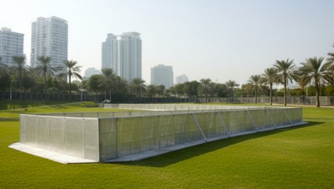 Premium Mojo barriers with transparent panels for concerts in UAE